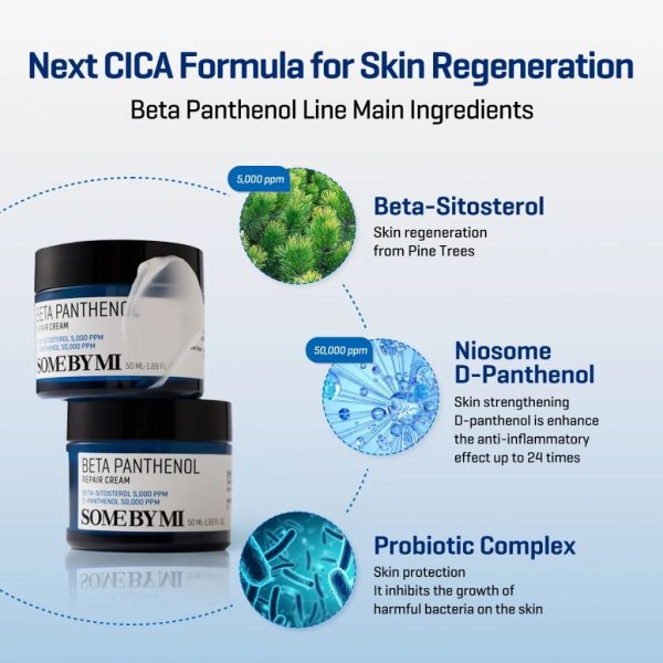 SOME BY MI BETA-PANTHENOL REPAIR CREAM 50ML - Image 3